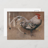 Das verworrene Häuschen | Joseph Crawhall Postkarte (Vorne/Hinten)