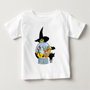 Das verworrene Hexenkristall-Halloween Baby T-shirt