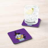 Das verworrene Hexenkristall-Halloween Getränkeuntersetzer (Rechte Seite)