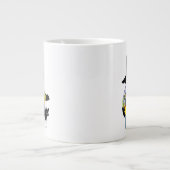 Das verworrene Hexenkristall-Halloween Jumbo-Tasse (Vorderseite)