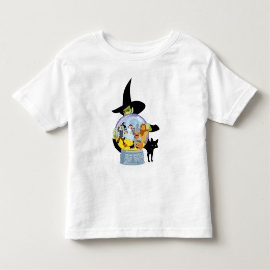 Das verworrene Hexenkristall-Halloween Kleinkind T-shirt (Vorderseite)
