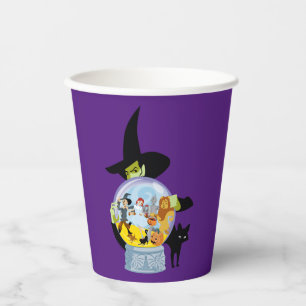 Das verworrene Hexenkristall-Halloween Pappbecher