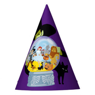 Das verworrene Hexenkristall-Halloween Partyhütchen