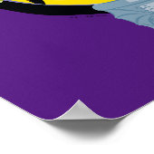 Das verworrene Hexenkristall-Halloween Poster (Ecke)