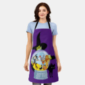 Das verworrene Hexenkristall-Halloween Schürze (Getragen)