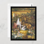 Das verwundete Eichhörnchen Postkarte (Vorne/Hinten)