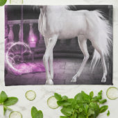 Das verzauberte Einhorn Küchentuch (Gefaltet)