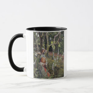 Das verzauberte Holz (Öl auf Leinwand) Tasse