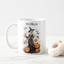 Das verzauberte Mädchen im Wunderland: Halloween-H Kaffeetasse