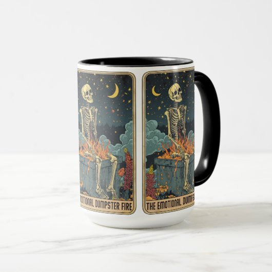 Das verzauberte Minstrel-Tarot Tasse (VorderseiteRechts)