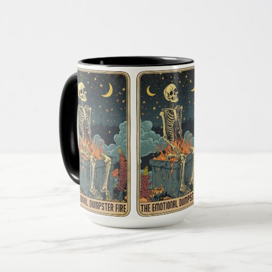 Das verzauberte Minstrel-Tarot Tasse (Vorderseite Links)