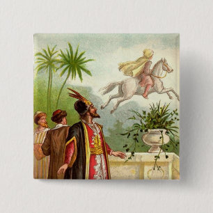 Das verzauberte Pferd aus Scheherazades Erzählung Button
