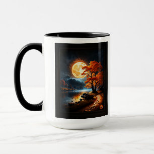 Das verzauberte Reich des Orangen Mondes von Xzend Tasse