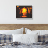 Das verzauberte Schloss von Francis Danby Leinwanddruck (Insitu (Schlafzimmer))