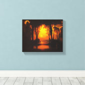 Das verzauberte Schloss von Francis Danby Leinwanddruck (Insitu (Holzboden))