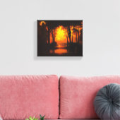 Das verzauberte Schloss von Francis Danby Leinwanddruck (Insitu (Wohnzimmer))