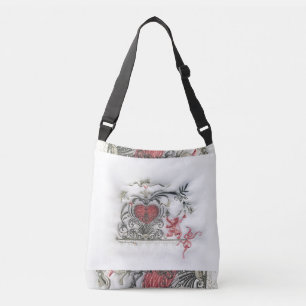 Das verzauberte WaldCrossbody Taschen-Medium Tragetaschen Mit Langen Trägern