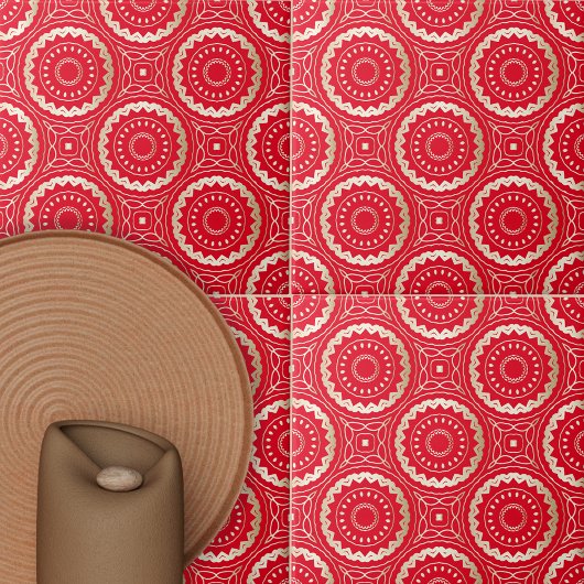 Das Verzierte Mandala Oriental Royal Muster aus Go Fliese