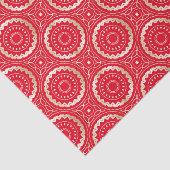 Das Verzierte Mandala Oriental Royal Muster aus Go Seidenpapier (Ausschnitt)