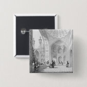 Das Vestibül des Haupteingangs des Medrese- Button (Vorne & Hinten)