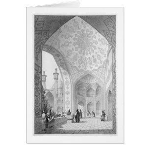 Das Vestibul des Haupteintritts der Medrese-