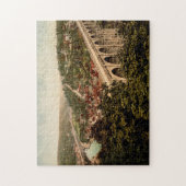 Das Viadukt Dinan Frankreich Puzzle (Vertikal)