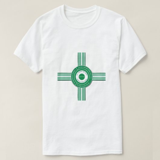 Das Vibrant Faith Mosaic Tee (Design vorne)