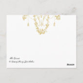 Das Vicomte Postkarte (Rückseite)