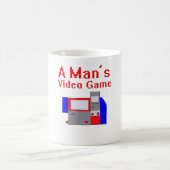 Das Video-Spiel des Mannes Kaffeetasse (Mittel)