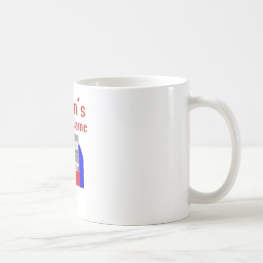 Das Video-Spiel des Mannes Kaffeetasse (Rechts)
