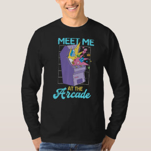 Das Video-Spiel des Retro-Gaming-Controllers triff T-Shirt