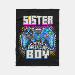 Das Video-Spiel "The Birthday Boy Matching Family" Fleecedecke