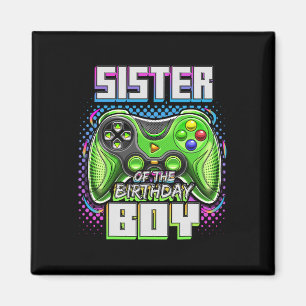 Das Video-Spiel "The Birthday Boy Matching Family" Magnet