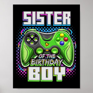 Das Video-Spiel "The Birthday Boy Matching Family" Poster
