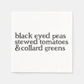 Das Viel Glück Paper Napkin Serviette (Vorderseite)