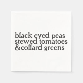 Das Viel Glück Paper Napkin Serviette