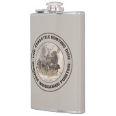 Das vielseitige Papier der Jagdhundebüge Flachmann (Links)