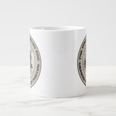 Das vielseitige Papier der Jagdhundebüge Jumbo-Tasse (Vorderseite)