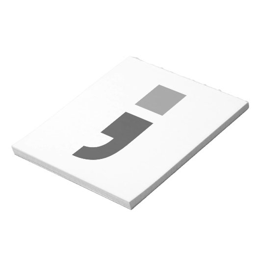 Das vielseitige Semikolon Notizblock (Rotiert)