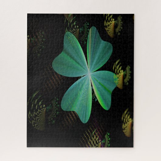 ☼ Das vierblättrige Kleeblatt ☼ Puzzle (Vertikal)