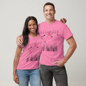 Das vierte Funkeln Rosa T-Shirt (Unisex)