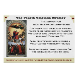 Das vierte glorreiche Geheimnisposter Poster