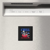 Das vierte Skelett der USA - Patriotic 4. Magnet (In Situ (Geschirrspüler))