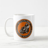 Das Viertel der Sessel - die sauberen Fußballfans Kaffeetasse (Links)