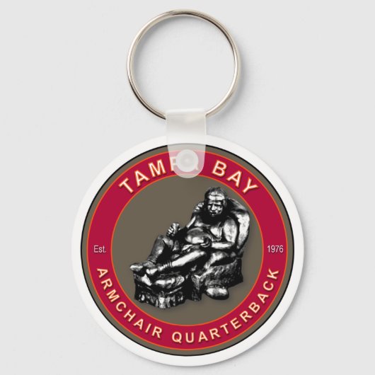 Das Viertel der Sessel - Tampa Bay Football Schlüsselanhänger (Vorderseite)