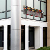 Das vietnamesische Restaurant "Large Wall" Banner (Äußeres Gebäude)