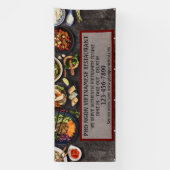 Das vietnamesische Restaurant "Large Wall" Banner (Vertikal)