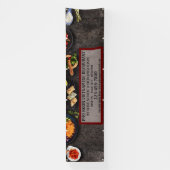 Das vietnamesische Restaurant "Large Wall" Banner (Vertikal)