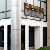 Das vietnamesische Restaurant "Large Wall" Banner (Äußeres Gebäude)