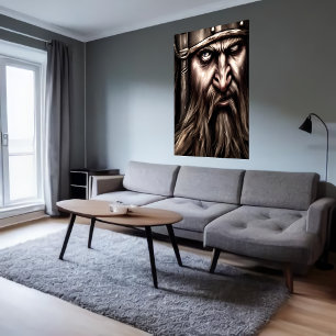 Das Viking kann sehen, was Sie getan haben   Art d Poster